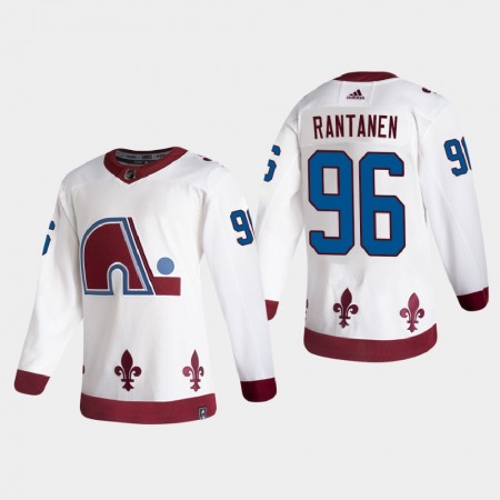 Colorado Avalanche Hockeydrakt Mikko Rantanen 96 2020-2021 Reverse Retro Authentic - Herre